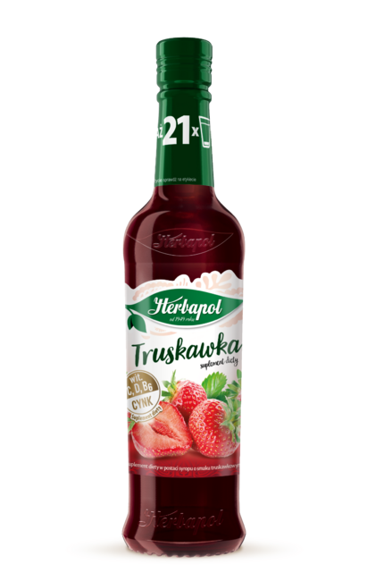 Herbapol Syrop Truskawkowy 420ml