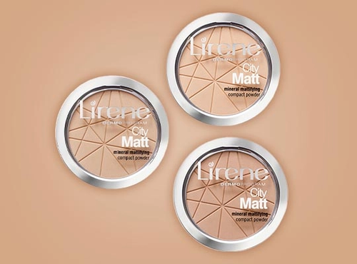Lirene City Matt Mineralny Puder Matujący Nr 01 Transparent 9g