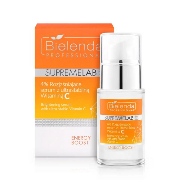 Bielenda Professional Supremelab Energy Boost Brightening Serum with Stable Vit. C 15ml