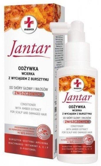 Jantar Odżywka z Wyciągiem z Bursztynu do Włosów Zniszczonych i Skóry Głowy 100ml