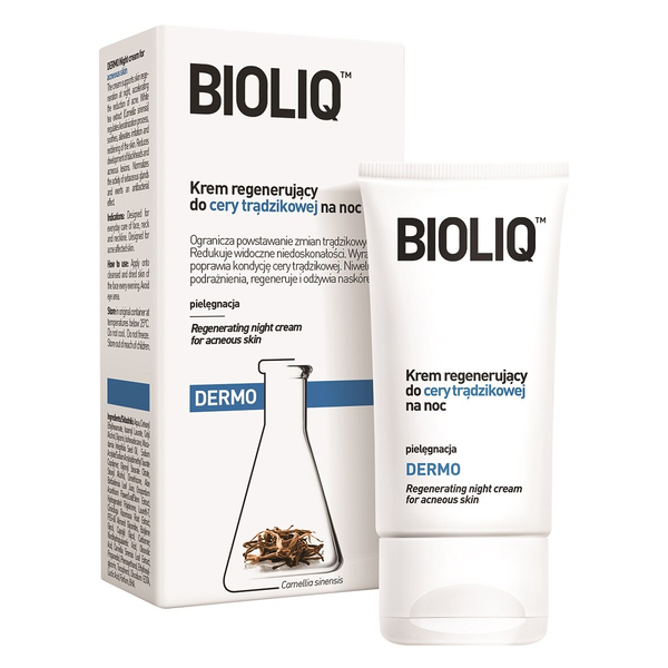 Bioliq Dermo Overnight Acne Repair Cream - 50ml