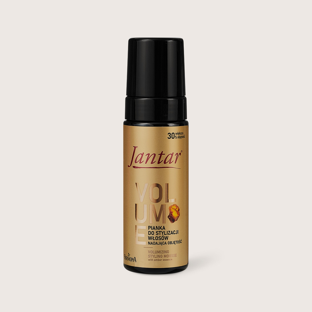 Jantar Volumizing Hair Styling Mousse with Amber Essence 150ml