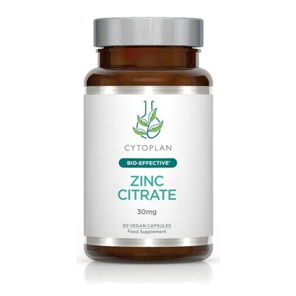 Cytoplan Zinc Citrate 30mg 60 Capsules