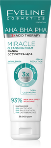 Eveline 3 x Acid Therapy Pianka Oczyszczająca dla Skóry Problematycznej 140ml