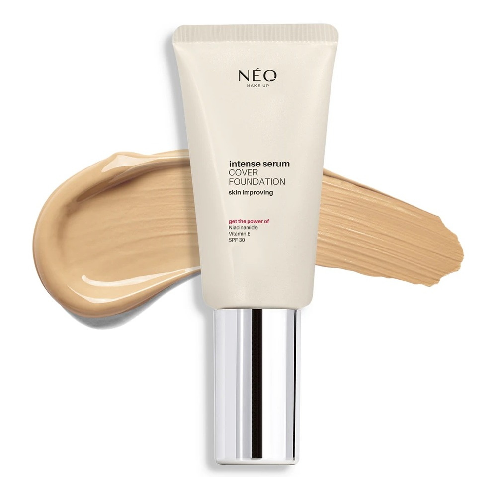 Neo Makeup Intense Serum Cover Foundation No. 01 Porcelain SPF30 Long-lasting Effect 30ml