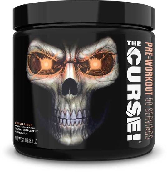 JNX Sports The Curse! Pre-Workout Powder for Energy and Focus Dark Grape 250g