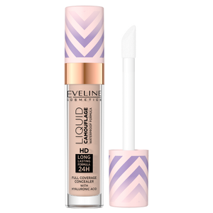 Eveline Liquid Camouflage Waterproof Concealer with Hyaluronic Acid No.05 Light Sand 7.5ml