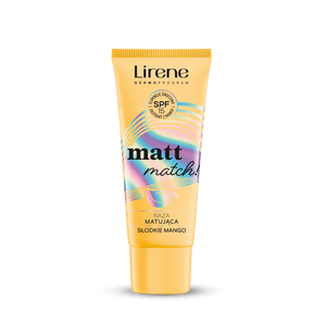 Lirene Matt Match! Baza Matująca SPF15 Słodkie Mango 30ml
