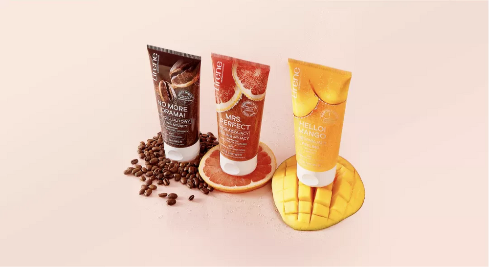 Lirene Hello Mango! Ujędrniający Peeling do Ciała z Ekstraktem z Mango 175g