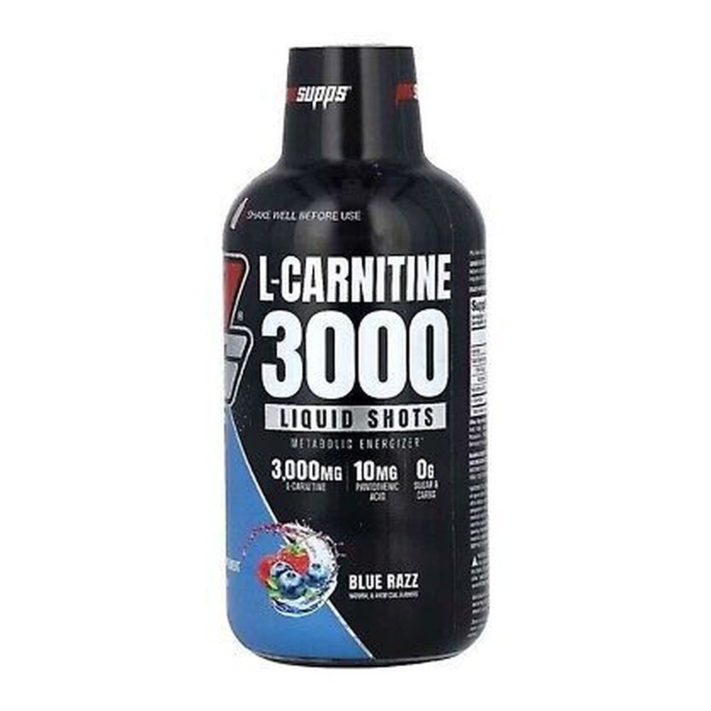 L-Carnitine 3000, Blue Razz - 473 ml.