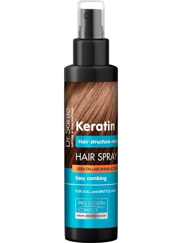 Dr. Sante Keratin Hair Spray for Dull and Brittle Hair 150ml