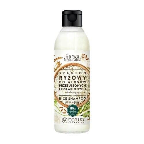 Barwa Natural Rejuvenating Rice Protein Shampoo for Dry Hair