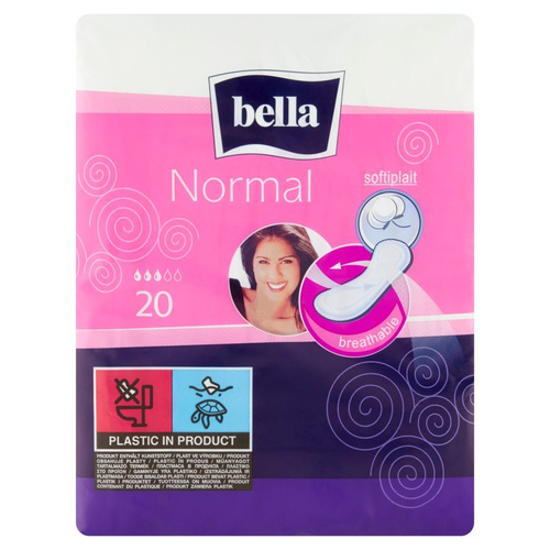 Bella Normal Wingless Sanitary Pads 20 Pieces