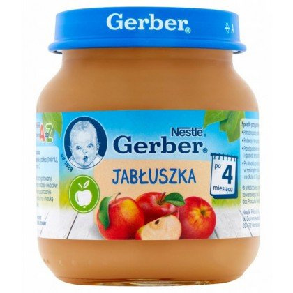 Gerber Apple Dessert for Babies after 4 Months 125g