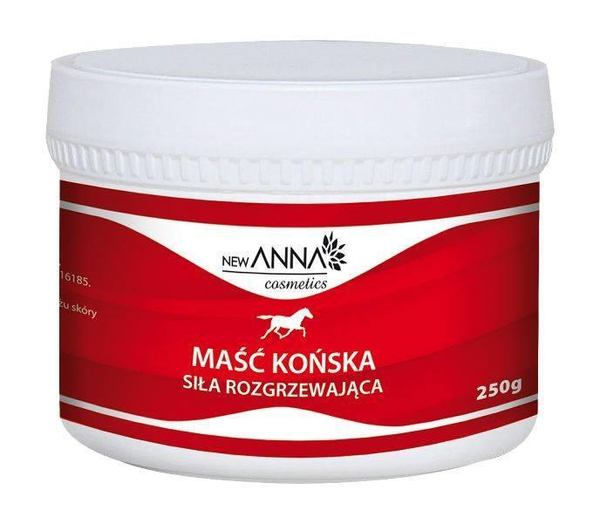 New Anna  Maść Końska Rozgrzewająca Siła 250ml