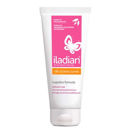 Iladian Intimate Hygiene Gel for Girls Over 3 Years Old for Daily Washing 150ml