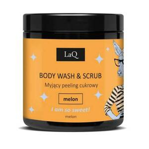 LaQ Natural Washing Body Scrub with Melon Scent 200g