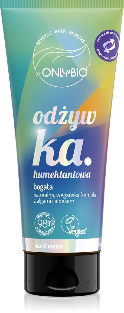 OnlyBio Reverse Washing Bogata Odżywka Humektantowa dla Włosów Suchych i Łamliwych 200ml