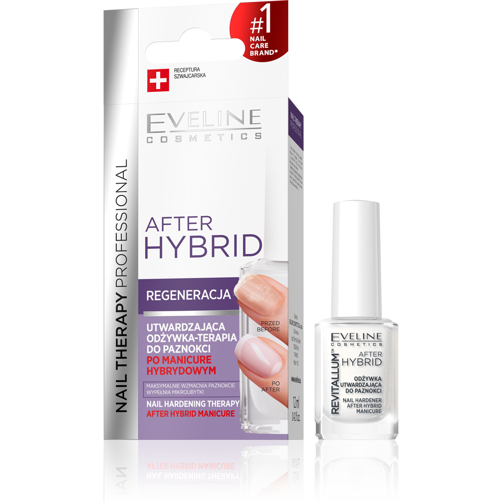 Eveline Nail Therapy After Hybrid Revitalum Hardening Nail Conditioner 12ml