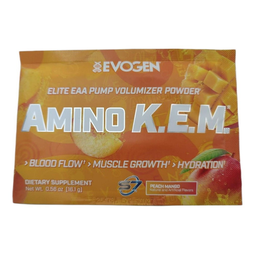 Evogen Amino K.E.M. Aminokwasy EAA Brzoskwinia i Mango 16.1g