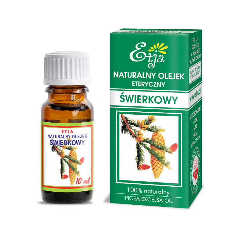 Etja Naturalny Olejek Eteryczny Świerkowy 10ml