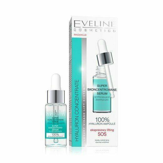 EVELINE HYALURON&COLLAGEN SUPERSKONCENTROWANE SERUM 18ML