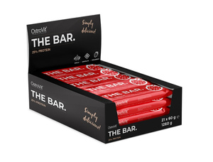 OstroVit The Bar 25% Protein, Strawberry - 21 x 60g