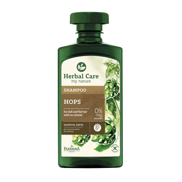 Herbal Care Wzmacniający Szampon do Włosów Matowych bez Objętości Chmiel 330ml