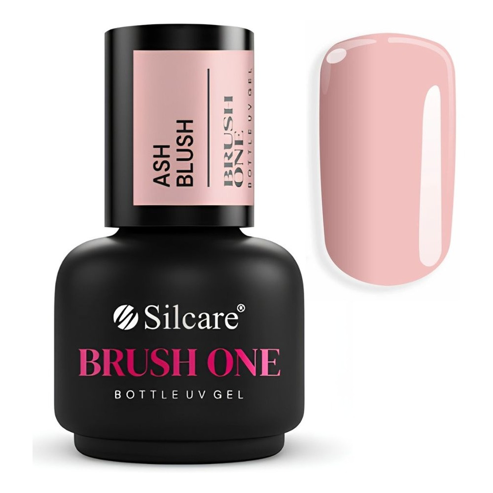 Silcare Brush One Bottle Gel Builder Nail Gel Ash Blush 15g