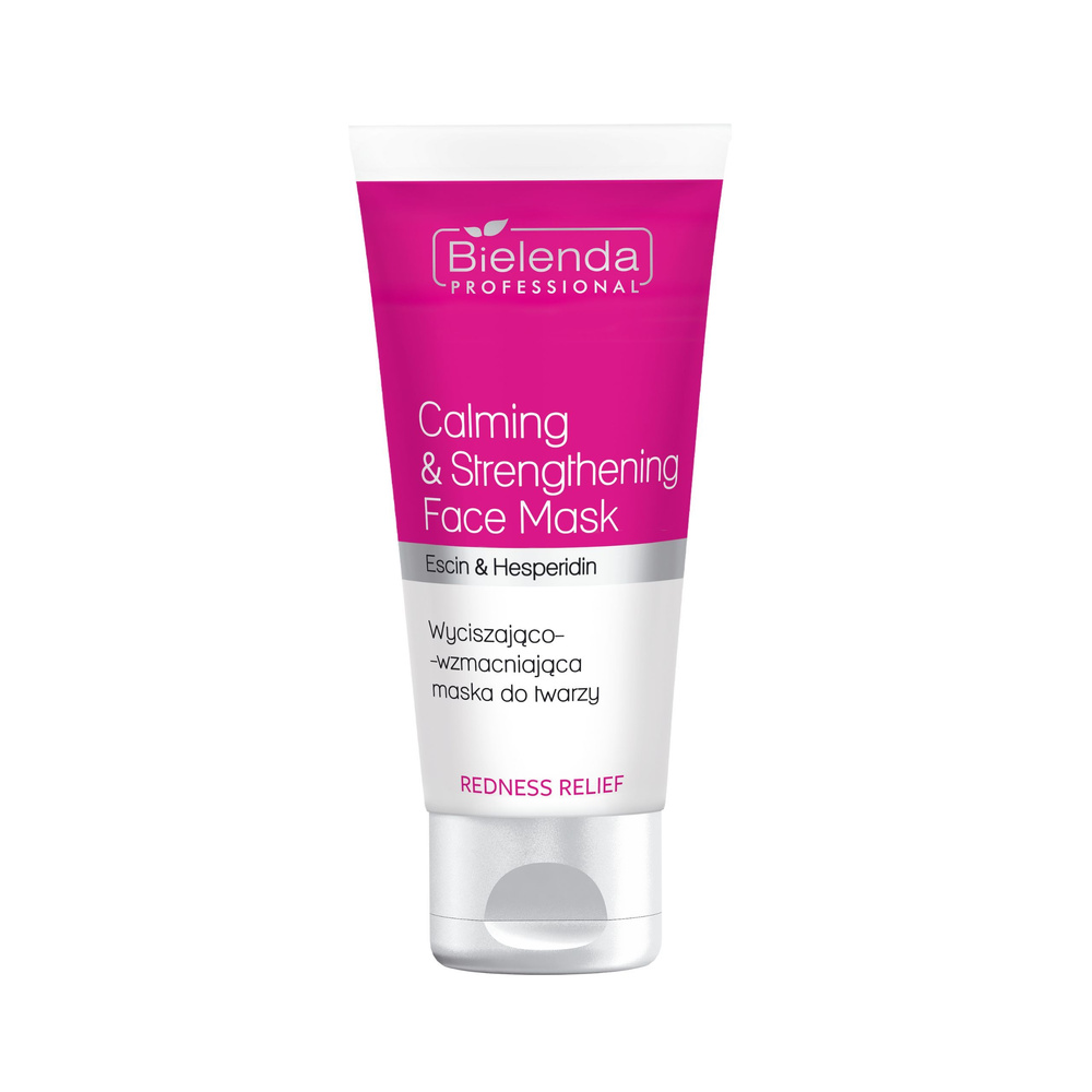 Bielenda Professional Redness Relief Calming and Strengthening Face Mask for Sensitive and Capillary Skin 150ml