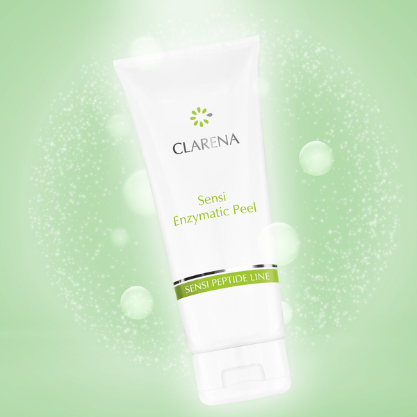 Clarena Sensi Peptide Line Delikatny Peeling Enzymatyczny dla Skóry Wrażliwej - 100 ml