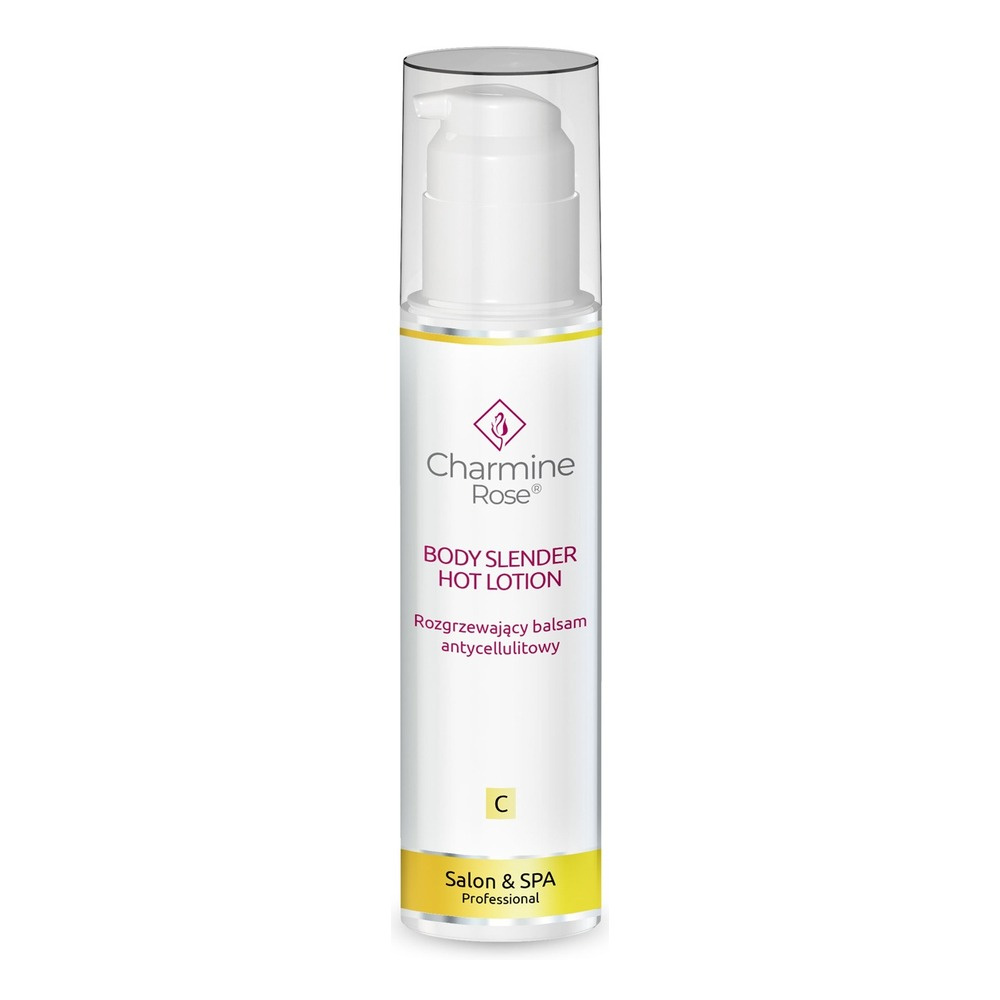 Charmine Rose Body Slender Hot Lotion Warming and Anticellulite 200ml