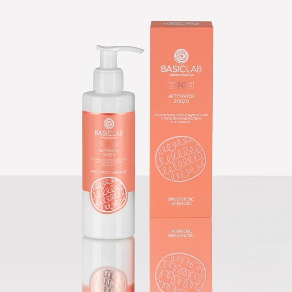 BasicLab Capillus Aktywator Skrętu Elastyczność i Miękkość 200ml