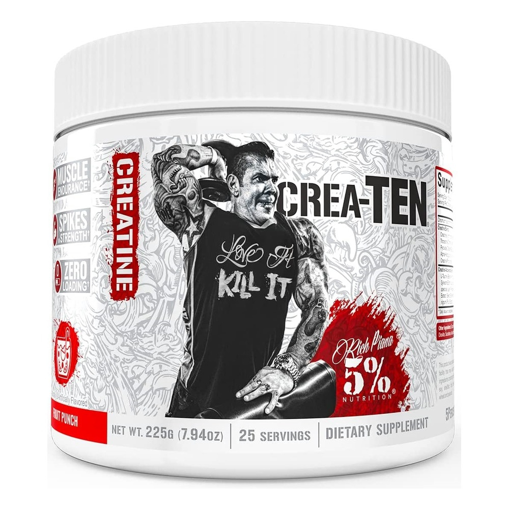 5% Nutrition Crea-TEN Legendary Series, Fruit Punch 225g