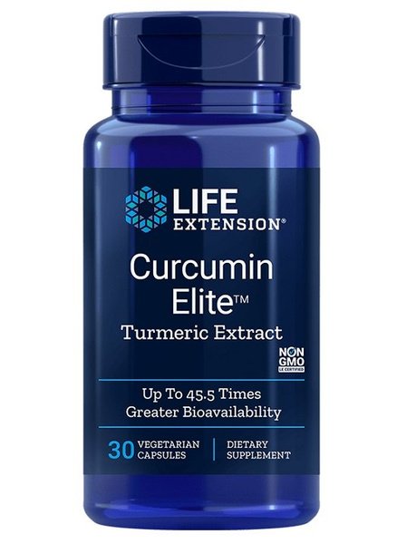 Life Extension Curcumin Elite Turmeric Extract for Joint and Organ Health 30 Vcaps