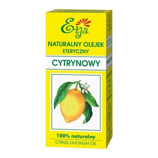 Etja Naturalny Olejek Eteryczny Cytrynowy 10ml