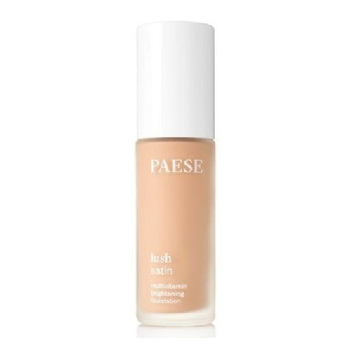 Paese Lush Satin Witaminowy Podkład Rozświetlający dla Skóry Zmęczonej Suchej i Normalnej Nr 33 Golden Beige 30ml