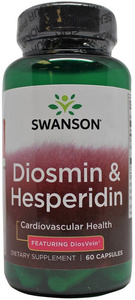 Swanson Diosmin & Hesperidin 60 Capsules