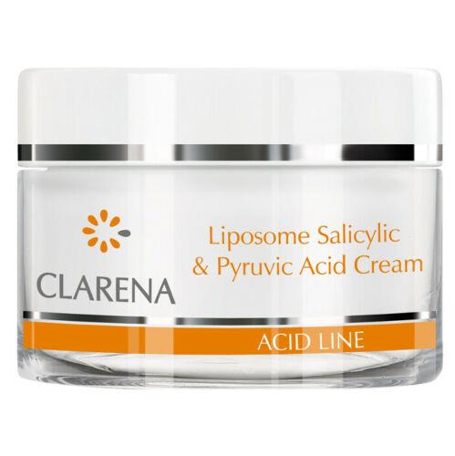 Clarena Acid Line Anti-Acne Night Cream with Salicylic & Pyruvic Acid - 50ml