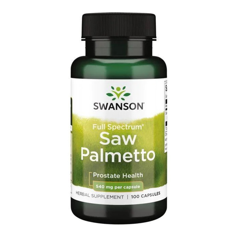 Swanson Saw Palmetto 540mg 100 Kapsułek