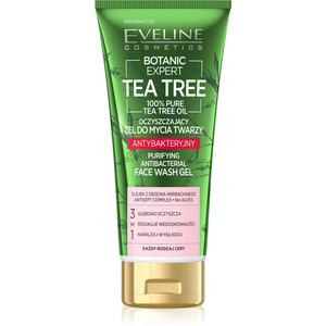 Eveline Botanic Expert Tea Tree Purifying and Antibacterial Face Wash Gel 175ml
