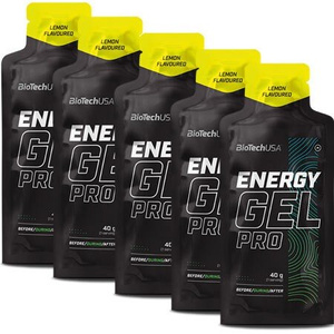 BioTechUSA Energy Gel Pro Cytrynowy Żel Energetyczny dla Sportowców 12 x 40g