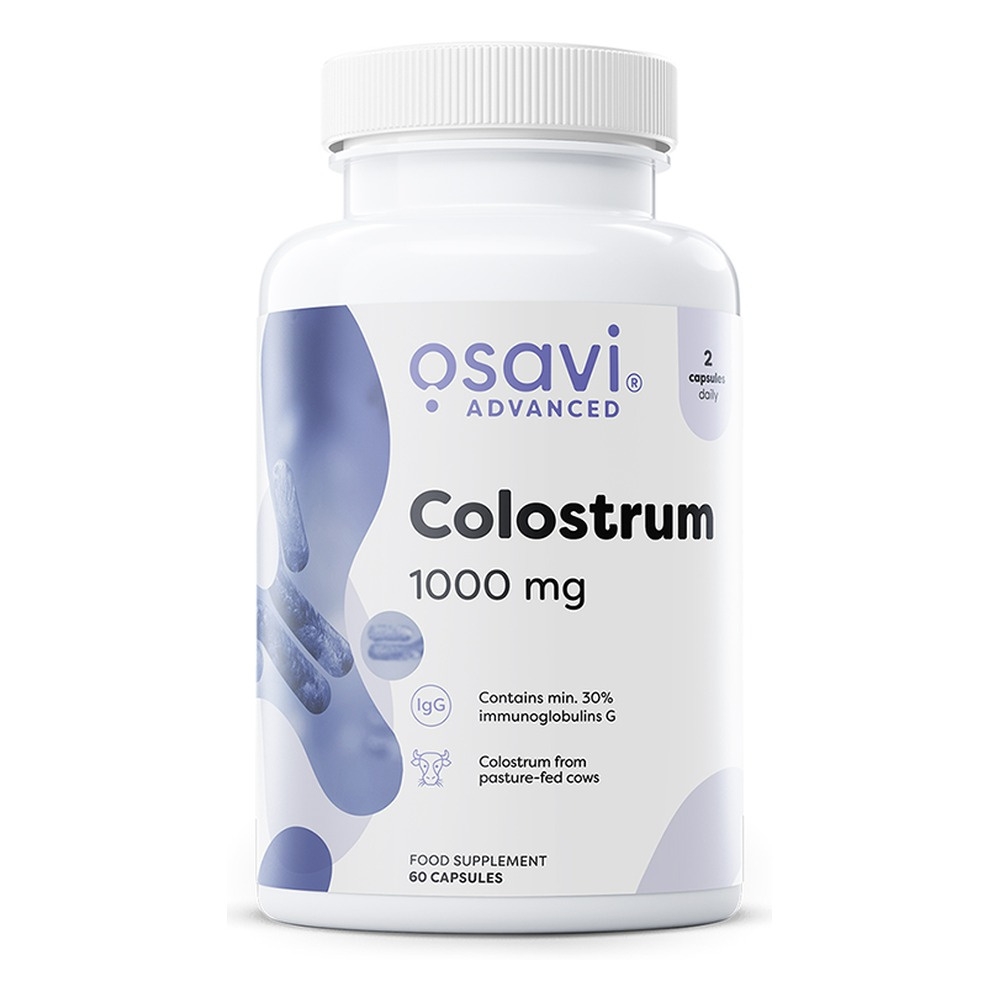 Osavi Kolostrum 1000mg Suplement z Siary Bydlęcej 60 Kapsułek