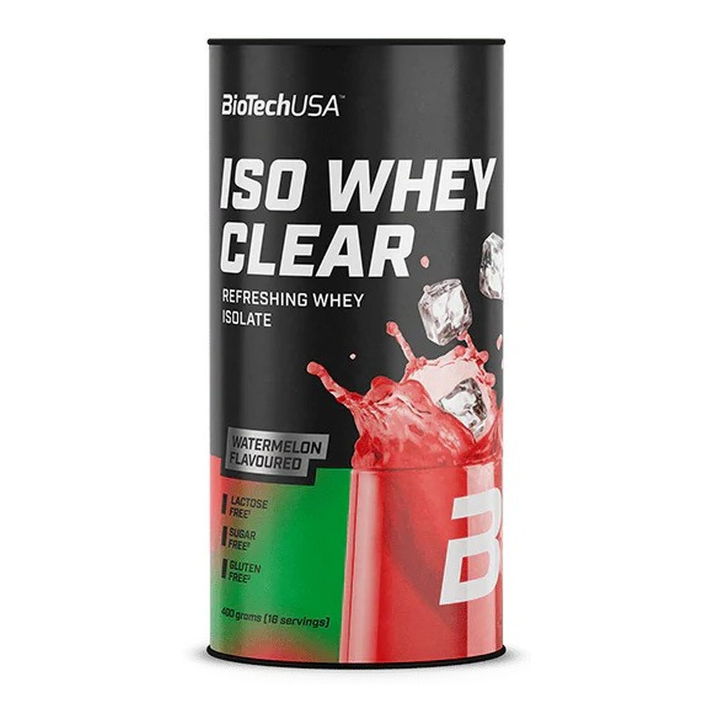 BioTechUSA Iso Whey Clear Izolat Białka Serwatkowego Arbuz 400g
