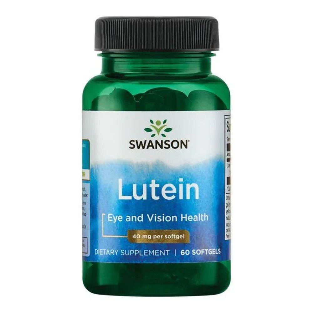 Swanson Lutein 40mg 60 Kapsułek