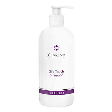 Clarena Poison Line Silk Touch Smoothing and Moisturizing Shampoo with Silk for Dry and Damaged Hair 500ml