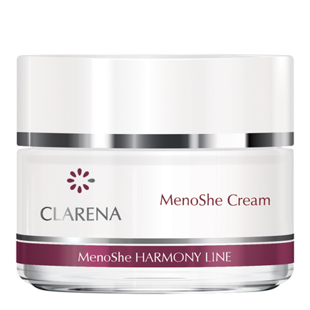 Clarena MenoShe Harmony Line Krem dla Skóry Dojrzałej i w Okresie Menopauzalnym 50ml