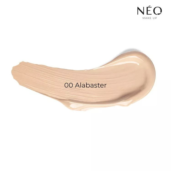 Neo Makeup Intense Serum Sheer SPF 30 Nawilżający Podkład Nr 00 Alabaster z Efektem Glass Skin 30ml