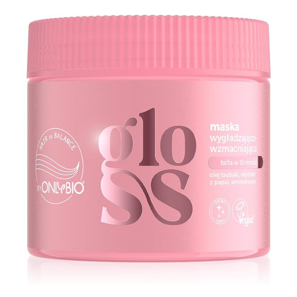 OnlyBio Hair in Balance Gloss Maska Wygładzająco-Wzmacniająca 280ml