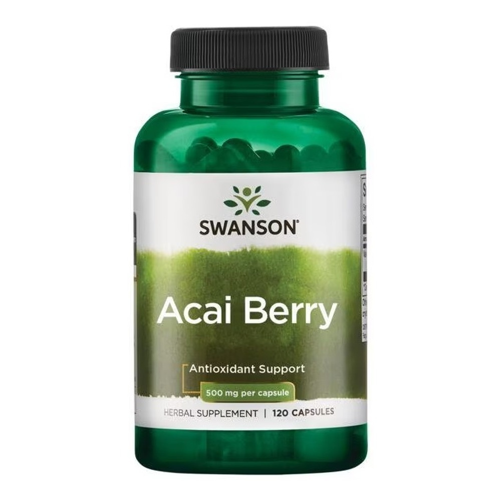 Swanson Acai Berry 500mg 120 Capsules